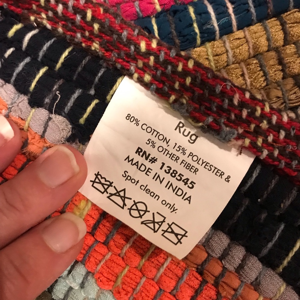 Chindi | Colorful Rag Rug - Picture 5 of 5